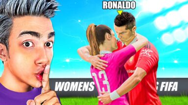 I SNUCK Ronaldo into Women's FIFA