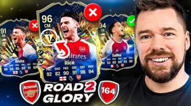 I tried EVERYTHING to pack the Arsenal TOTS..