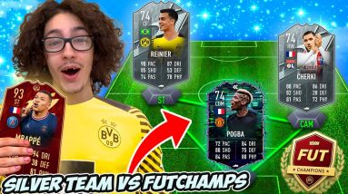 I used a full SILVER STARS TEAM in FUTCHAMPS in FIFA 22!