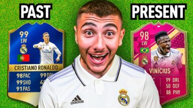I Used A Real Madrid Past & Present Team!