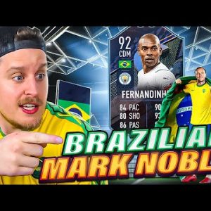 The BRAZILIAN Mark Noble?! 92 FUT Captain Fernandinho Review! FIFA 22 Ultimate Team