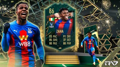 ¿MEJOR QUE PULISIC VERSUS? | ZAHA WINTER WILDCARDS 86 PLAYER REVIEW FIFA 22 ULTIMATE TEAM