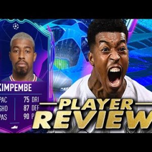 87 RTTF KIMPEMBE PLAYER REVIEW! ROAD TO THE FINAL KIMPEMBE - FIFA 22 ULTIMATE TEAM