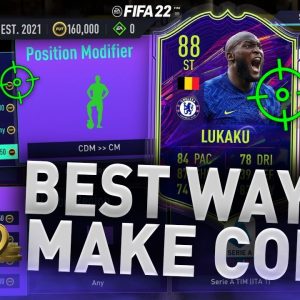 HOW TO MAKE 100K QUICKLY IN FIFA 22 😍 (FIFA 22 BEST TRADING TIPS TO MAKE COINS) #FIFA22