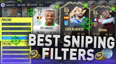 MAKE 300K RIGHT NOW WITH THESE SNIPING FILTERS! 🔥 #37 (FIFA 22 BEST SNIPING FILTERS TO MAKE COINS)