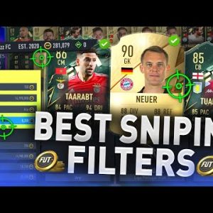 MAKE 250K RIGHT NOW WITH THESE SNIPING FILTERS! 🥳 #74 (FIFA 22 BEST SNIPING FILTERS TO MAKE COINS)