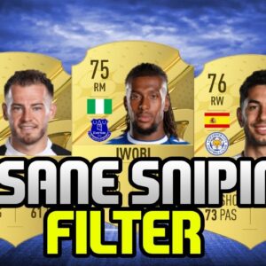 INSANE LOW BUDGET SNIPING FILTERS! FIFA 23