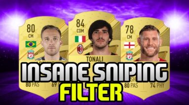 INSANE SNIPING FILTERS! EXTREMELY EASY PROFIT IN FIFA 23