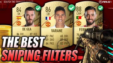 MAKE EASY COINS EVERY MINUTE!!! THE BEST FIFA 22 SNIPING FILTERS!!! HOW TO MAKE MILLIONS IN FIFA 22