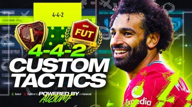 THE BEST ATTACKING FORMATION IN FIFA 22!? 🤯 4-4-2 CUSTOM TACTICS! - FIFA 22 Ultimate Team