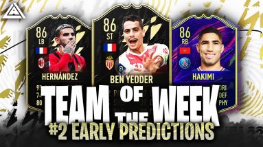 FIFA 22 TOTW 2 PREDICTIONS | TEAM OF THE WEEK 2 EARLY PREDICTIONS | FT. Ben Yedder, Chiesa, Benzema