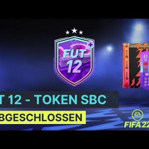 FUT 12 (FUT BIRTHDAY-TOKEN) GÜNSTIGE SBC LÖSUNG OHNE LOYALITÄT | FIFA 22 ULTIMATE TEAM