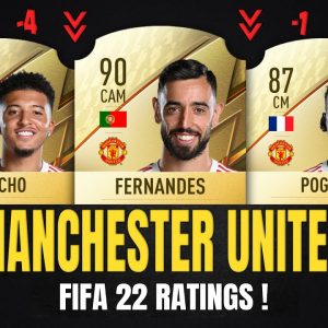 FIFA 22 | MANCHESTER UNITED PLAYER RATINGS! 😱🔥 | FT. SANCHO, BRUNO, POGBA... etc