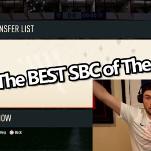 "It's Very Rare I Say This... You MUST Do This SBC!"