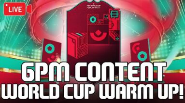 FIFA 23 LIVE 6PM CONTENT! LIVE TOTW 8! LIVE ICON PACK SBC? LIVE FIFA 23 WORLD CUP GAME MODE DLC OUT!