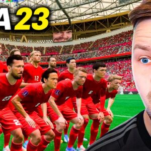 JEG SPILLEDE FIFA 23 WORLD CUP MODE FOR FØRSTE GANG!