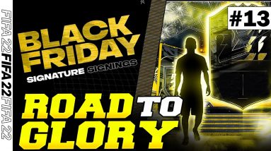 BLACK FRIDAY PACKOPENING! *SIGNATURE SIGNING PACKED!* | FIFA 22 ROAD TO GLORY #13