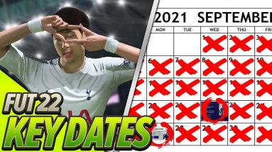 Key Dates You Need To Know With The FIFA 22 Ultimate Team Release