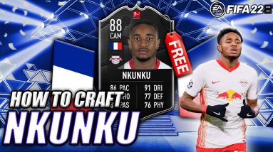HOW TO CRAFT POTM NKUNKU FOR FREE!!! POTM NKUNKU CRAFTING GUIDE!!! HOW TO CRAFT ANY SBC IN FIFA 22!!