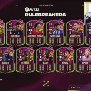 INSANE!! FIFA 22 RULEBREAKERS TEAM 1 & Christopher Nkunku  Rulebreakers Player Pick | Drogbajr