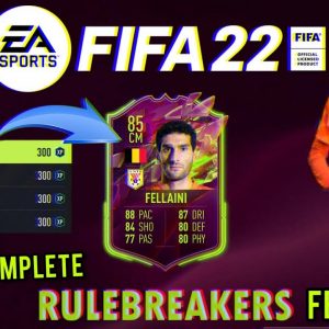 HOW TO COMPLETE THIS *INSANE* FELLAINI RULEBREAKERS OBJECTIVE?! | FIFA 22 ULTIMATE TEAM |