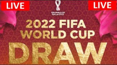 FIFA World Cup 2022 Draw LIVE | FIFA World Cup 2022 Draw Live Streaming | Qatar World Cup 2022 Live