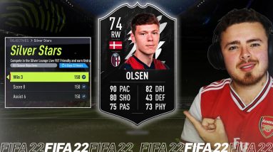 HOW TO UNLOCK SILVER STARS OLSEN FAST!! 🌟 FIFA 22 Ultimate Team Silver Lounge