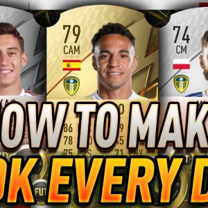 MAKE 100K A DAY FROM SCRATCH! BEST FIFA 22 LOW BUDGET TRADING TIPS! HOW TO TRADE ON FIFA 22!