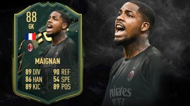 MIKE MAIGNAN - WINTER WILDCARDS FIFA 22 PLAYER REVIEW I FIFA 22 ULTIMATE TEAM