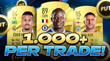 Make 1,000+ Coins Per Card With This Simple FIFA 23 Trading Method