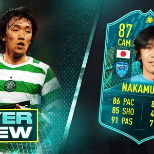 GOOD PLAYMAKER?! 87 MOMENTS SHINSUKE NAKAMURA PLAYER REVIEW - FIFA 22 ULTIMATE TEAM