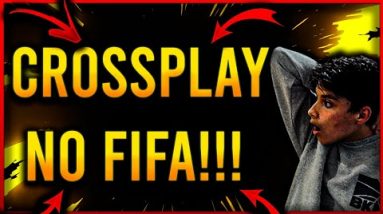MEU DEUS!!! CROSSPLAY NO FIFA 22!!!!