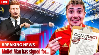 MULLET MAN SNAKES MADRID & SIGNS FOR...