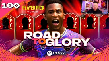 My BEST RED PICK so far!!! FIFA 22 Road to Glory #100