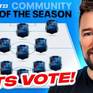 My FIFA 23 Community TOTS Vote!