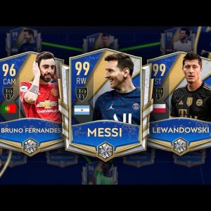 MY FIFA MOBILE 22 TOTY XI SQUAD | SQUAD BUILDER + UPGRADE | FIFA 22 TOTY