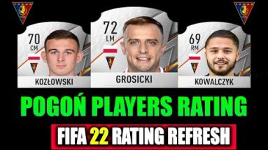 FIFA 22 l POGOŃ SZCZECIN PLAYER RATINGS! 🔥 ft. Grosicki, Kozłowski, Kowalczyk