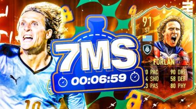 NEW WORLD CUP HERO DIEGO FORLAN!! 7 Minute Squad Builder - FIFA 23