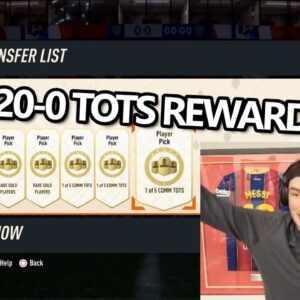 Nick tests First EVER 20-0 TOTS Champs Rewards!