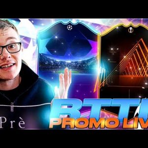 FIFA 22 LIVE RTTF PROMO TONIGHT|RTTF PROMO FIFA 22 6PM CONTENT LIVE AND OPENING MY ICON PACK LIVE!!