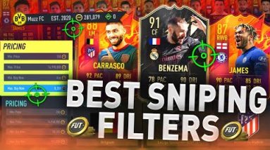 MAKE 150K RIGHT NOW WITH THESE SNIPING FILTERS! 😄 (FIFA 22 BEST SNIPING FILTERS TO MAKE COINS)