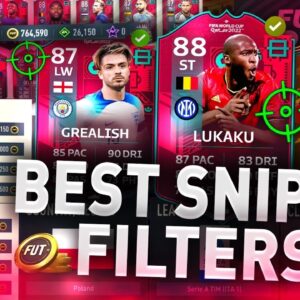 Make 150K QUICKLY with these Sniping Filters! 🤩 (FIFA 23 BEST SNIPING FILTERS TO MAKE COINS)