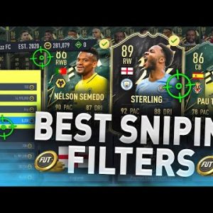 MAKE 200K QUICKLY WITH THESE SNIPING FILTERS! 🥶 (FIFA 22 BEST SNIPING FILTERS TO MAKE COINS)