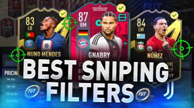 Make 200K FAST with these Sniping Filters! 🥶 (FIFA 23 BEST SNIPING FILTERS TO MAKE COINS)