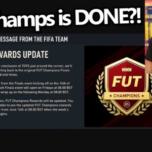 "NO WAY?! EA Have Just RUINED FUT Champs..."