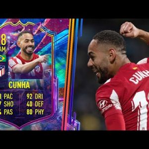 HIS DRIBBLING IS UNREAL! 🔥 88 Future Stars Matheus Cunha FIFA 22 Player Review