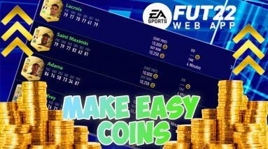 MAKE EASY COINS ON THE FIFA 22 WEP APP!! FIFA 22 WEB APP START GUIDE AND TRADING TIPS