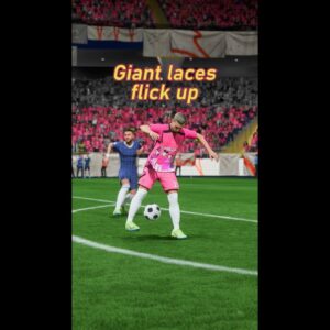 FIFA 23 Giant laces flick up tutorial with Antony #fifa #fifa23 #fut #shorts #worldcup