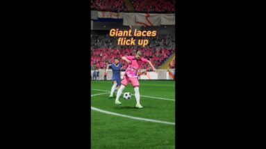 FIFA 23 Giant laces flick up tutorial with Antony #fifa #fifa23 #fut #shorts #worldcup