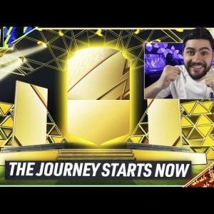 STARTING MY FIFA 22 ROAD TO GLORY #1!! MY ULTIMATE TEAM STARTER PACKS - WALKOUT IN MY FIRST PACK!!